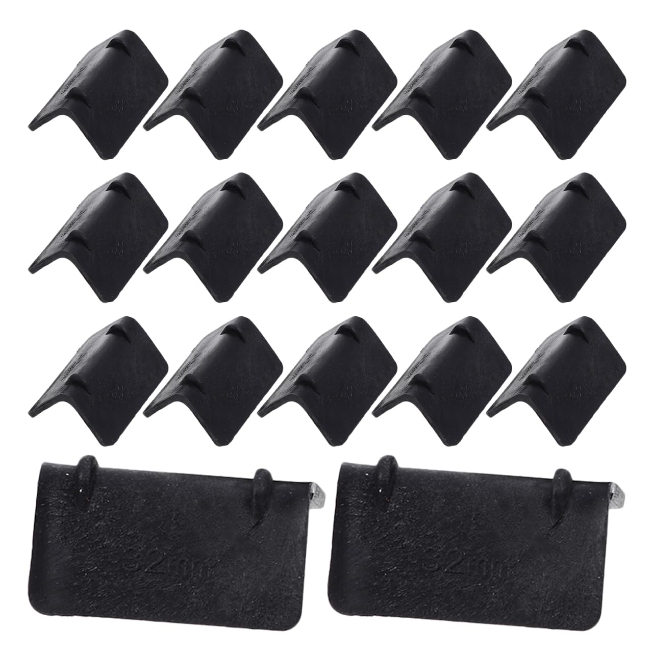 Housoutil Protezione Angolare in Plastica Per Imballaggio 100 Pz Guardia D'Angolo 2.2 Pollici Per Reggette Protezioni Per Bordi Carico E Pallet Accessori Per Spedizione E Fissaggio Sicuro