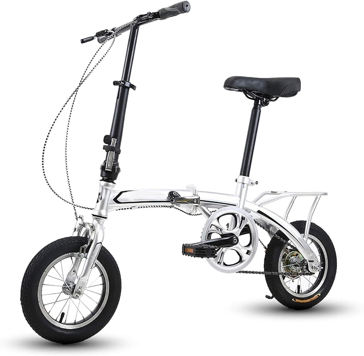 12 Zoll Klapprad, Kompaktes Citybike, Für Studenten Und Erwachsene, Leichtes Mini Klapprad Für Die Arbeit Fahrrad A,12inch