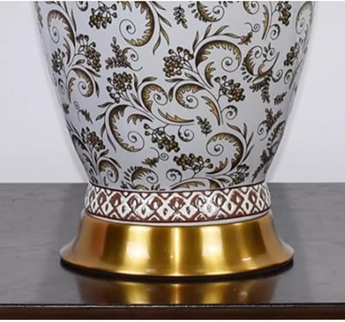 Miniatura 5 de Lamp for Desk Creative Hotel Table Lamp Nordic Retro Ceramic Table Lamp Living Room Study Bedroom Bedside Table Decorative Lamp Desk Lamps for Home