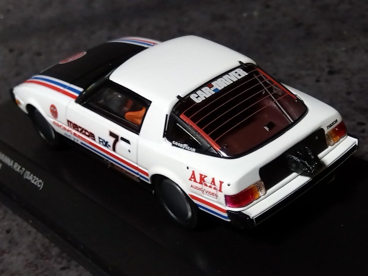 京商1/43 MAZDA SAVANNA RX-7(SA22C)限定1,008台 Amazon | 京商 1/43 レーシングビート マツダ サバンナ RX-7 1978年