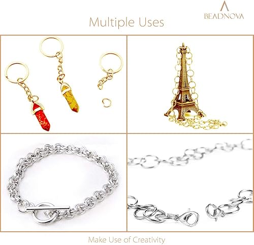 Miniatura 5 de BEADNOVA - Anillos abiertos (plateados).