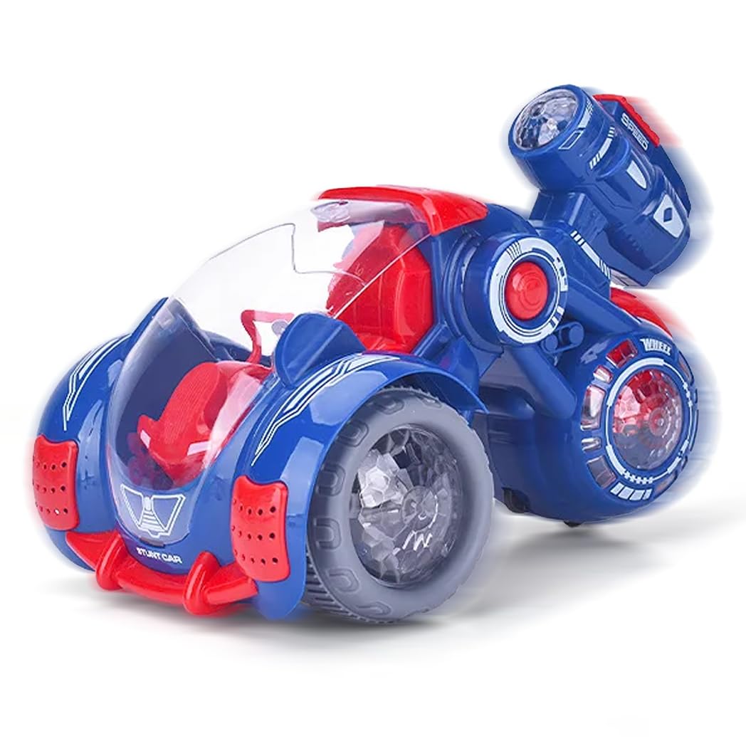 VGRASSP 360 Degree Rotating Mist Spraying Lifting Deformation Electric Car Toy for Kids with Light and Music - Futuristic Design Car Toy - Color As Per Stock (B0CXPJ4LWJ) Amazon Price History, Amazon Price Tracker