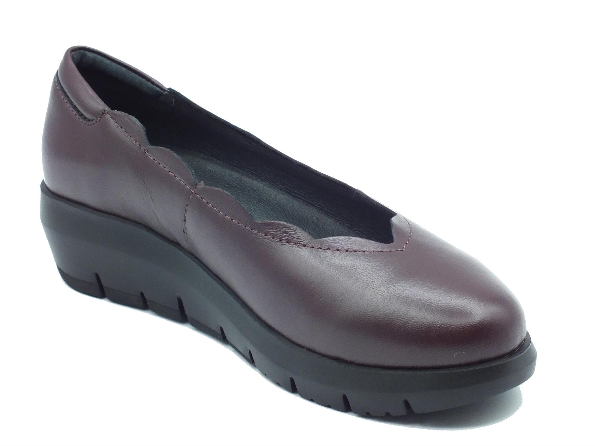 Stonefly 221537 Plume Nappa Roast Brown Mocassini per Donna in Pelle Zeppa Media