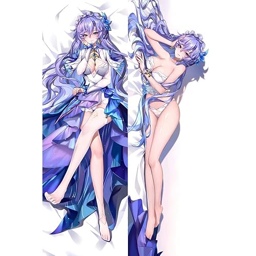 MISAKI1987 Wuthering Waves Cantarella Anime Girl Dakimakura Hugging Body Pillow Case Cover 150cm X 50cm (2way, 1) - 1 - 2way