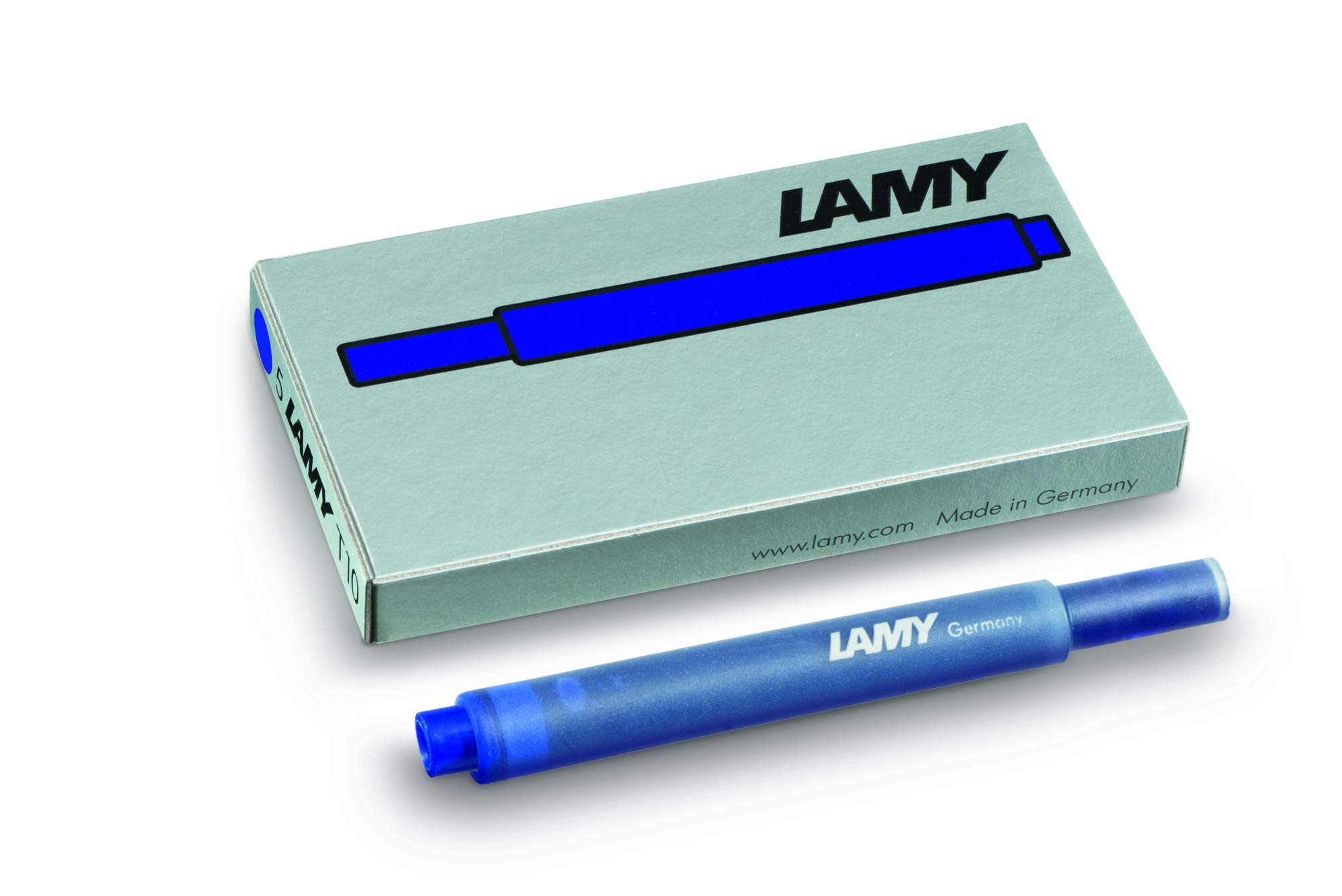 100 x wkłady atramentowe Lamy T10, opakowanie ekonomiczne 20 x 5 sztuk, niebieskie