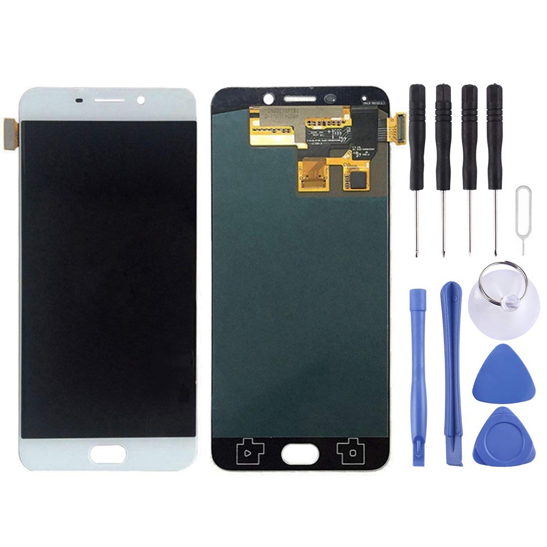 Mobile Phone Replacement Accessories for Oppo R9 / F1 Plus LCD Screen and Digitizer Full Assembly (W