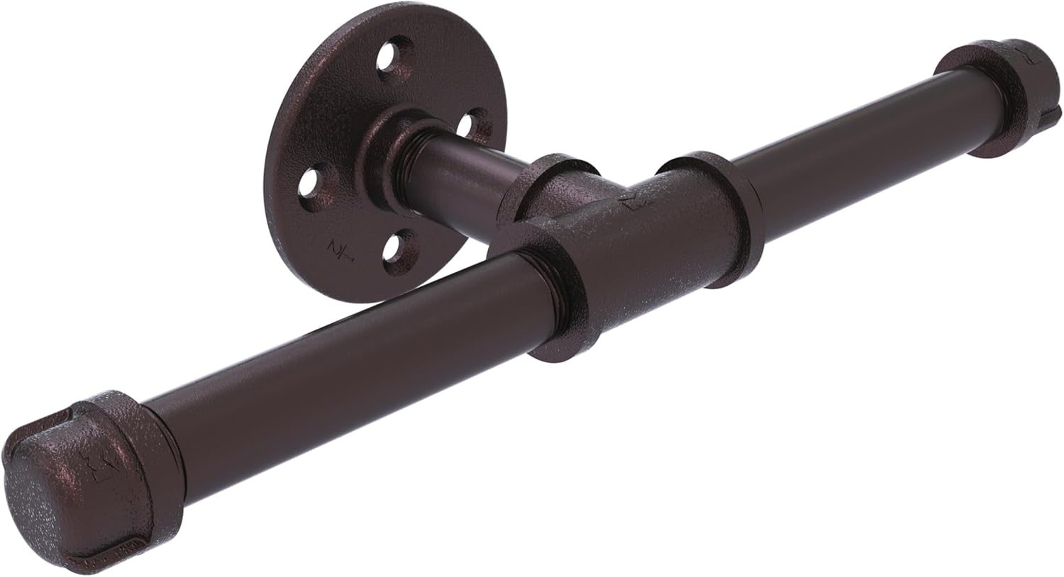Allied Brass P-160-DTP-ABZ Pipeline Collection Double Roll Toilet Paper Holder, Antique Bronze