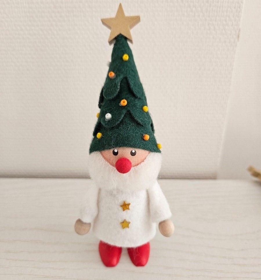 ノルディカニッセ　店舗限定　ツリーハットサンタ&男の子　メッツァ ノルディカニッセ 店舗限定 ツリーハットサンタ&男の子 メッツァ