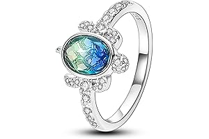 Sterling Silver Turtle Bands for Women