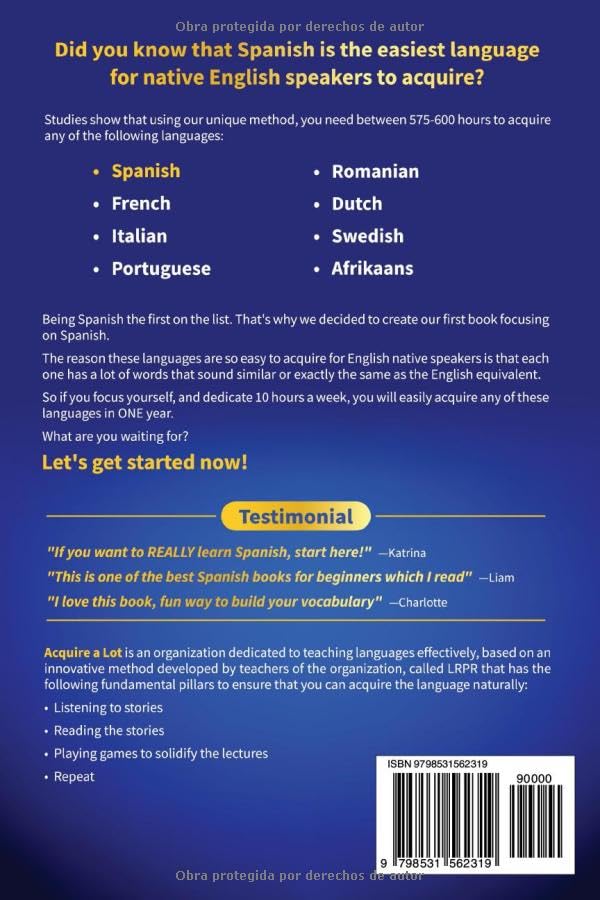 Acquire Spanish with Short Stories: 20 Easy Spanish Short Stories For Beginners and Intermediates. Acquire Spanish the Natural Way (The Journey to Fluency) (Spanish Edition) - Image 2