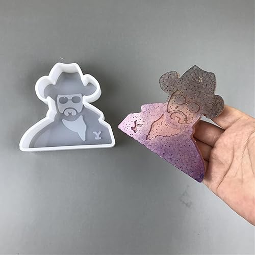 Vista 18 de Molde de silicona Freshie para automóvil, molde de fundición de resina para aroma, perlas de jabón, velas, arcilla, decoración de manualidades