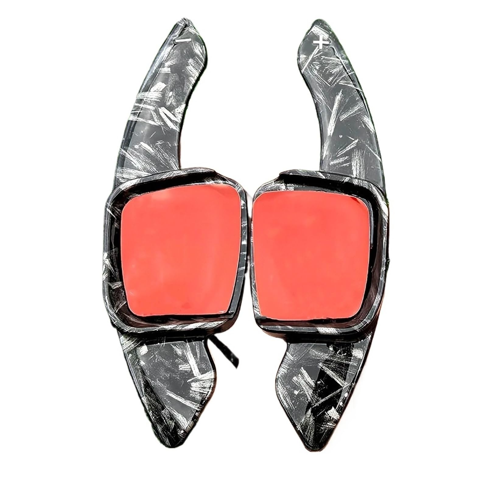 Xxiucj Car Paddle Shifter Extensions for VW for Tiguan for MK2 for Golf for Alltrack for T-Cross for Passat for B8 for GTI for Line Wheel Shift Paddle Shifter(A Style)