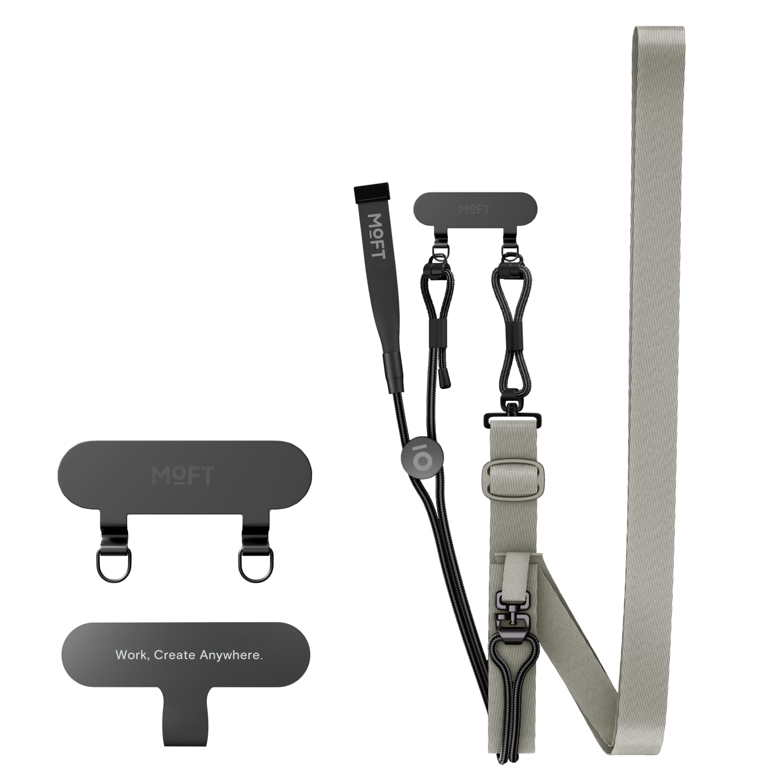 Moft Unisex Misty Cove Adjustable Long Lanyard（Upgraded Version）
