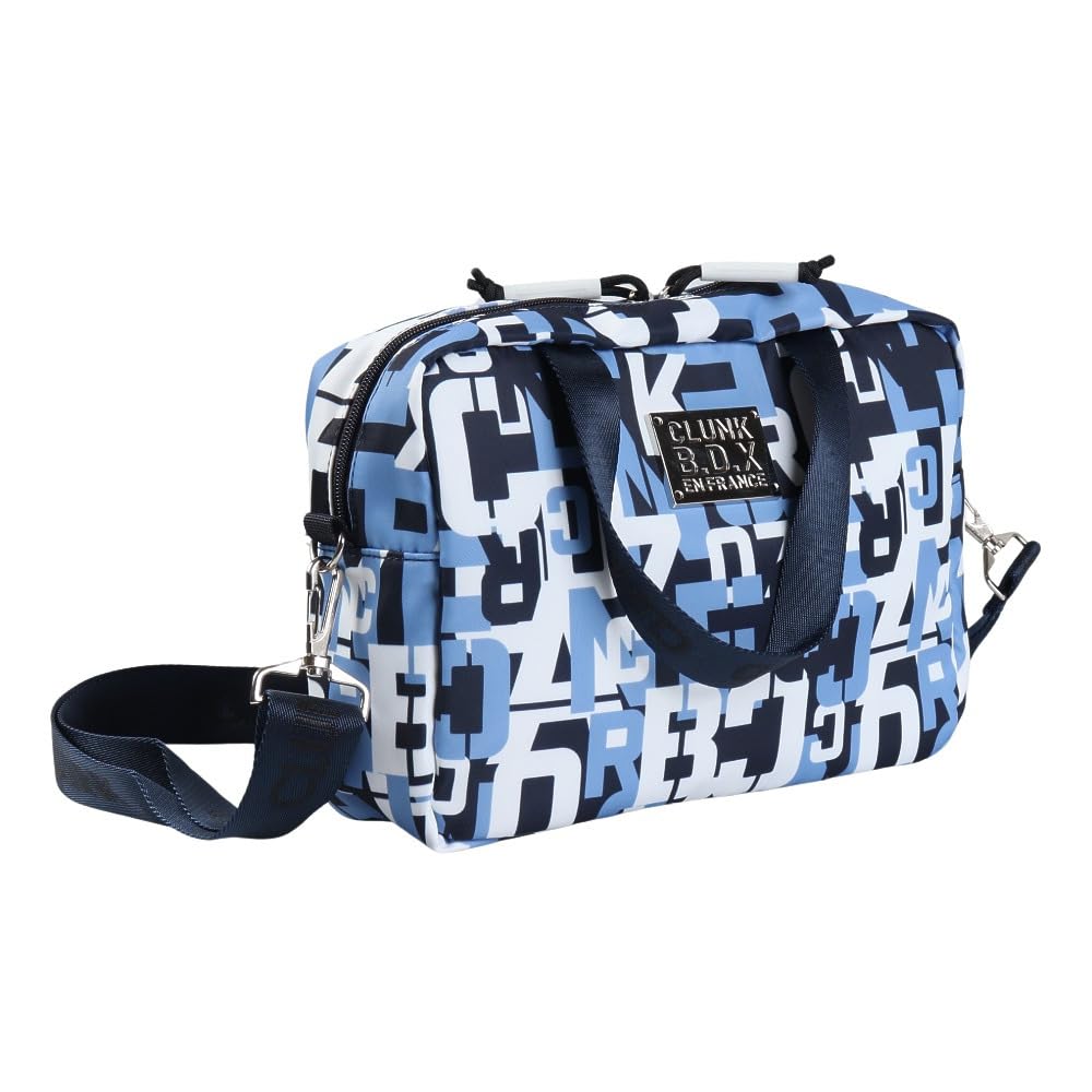 Amazon.co.jp: [クランク] ラウンドバッグ BLU F ﾗｳﾝﾄﾞ2WAYﾎﾟｰﾁ ブルー