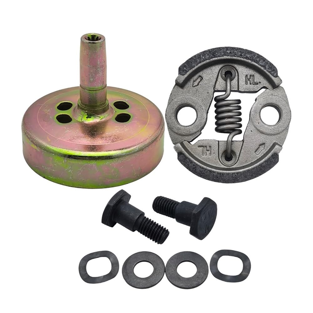 Kit de Embrague 9T Compatible con desbrozadoras de Motor pequeño GX31 GX35 de 1,3 HP