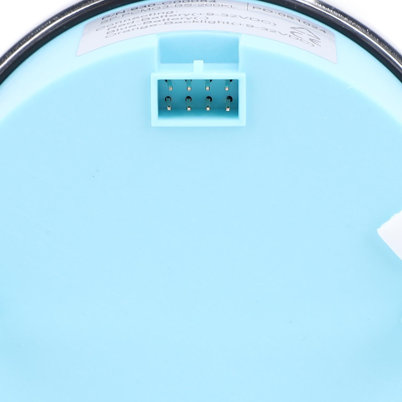 Gearwell Speedometer, Compatible with Yacht RV Truck Motorcycle, 85mm Speed Gauge, Stepper Motor Speed Display, Boat Speedometer Panel