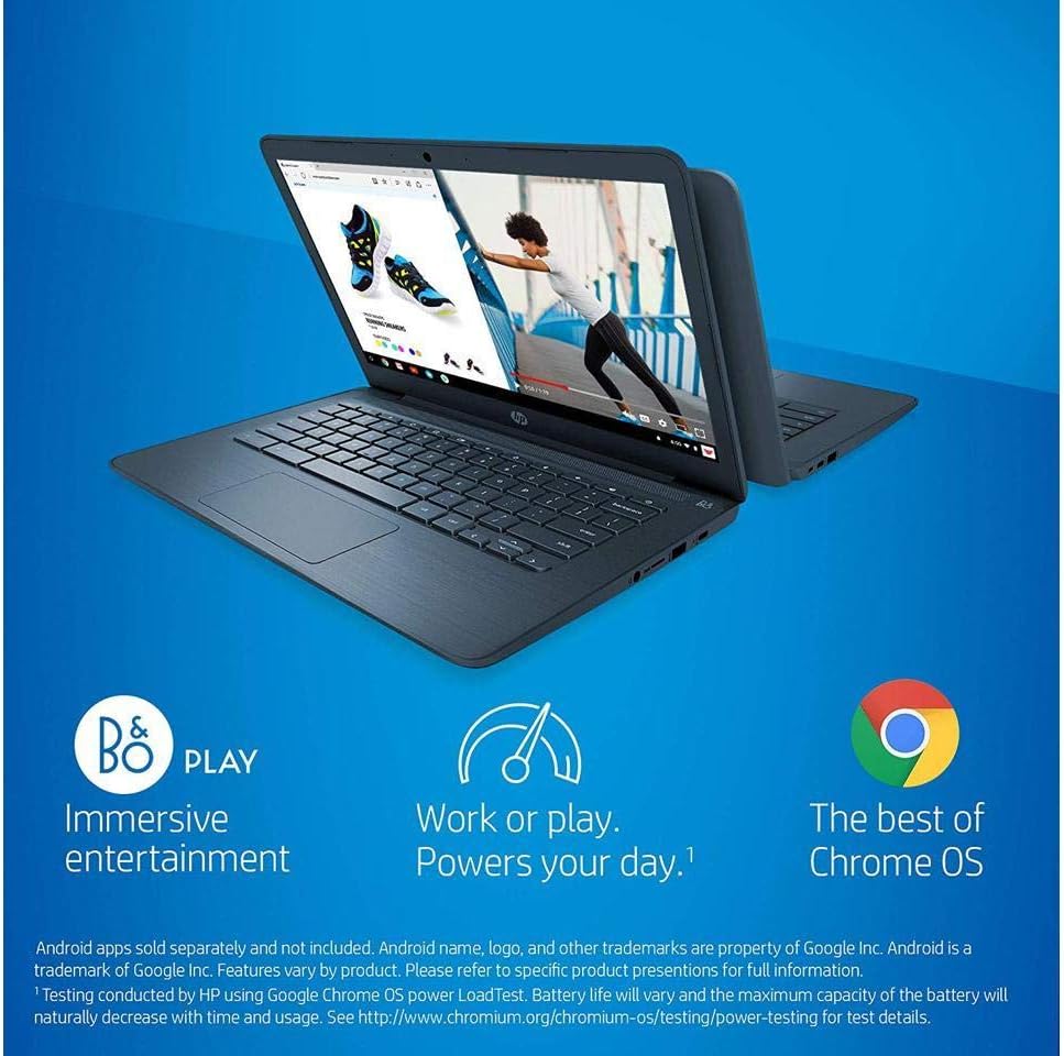 Black Friday - 70% OFF HP 14inch Full HD Touchscreen Chromebook AMD Dual-Core A4-9120 Processor, 4GB DDR4 Memory, 32GB eMMC Storage, AMD Radeon Graphics,Audio by B&O, Chrome OS Ink Blue(Renewed) 🔥 HP 14inch Full HD Touchscreen Chromebook AMD Dual-Core A4-9120 Processor, 4GB DDR4 Memory, 32GB eMMC Storage, AMD Radeon Graphics,Audio by B&O, Chrome OS Ink Blue(Renewed)