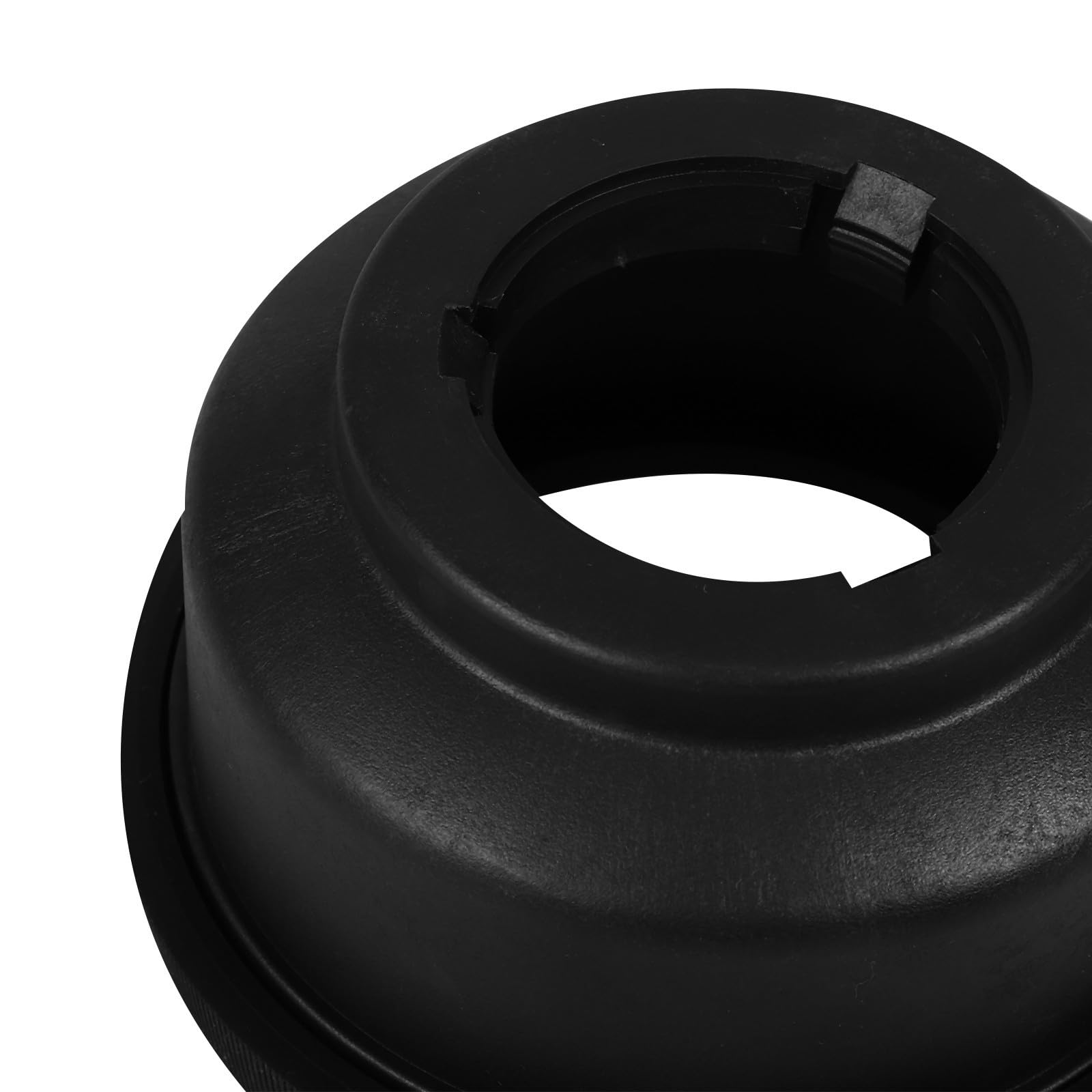 Abaodam Tuerca Rápida para Equilibradora de Ruedas, Cierre Negro ABS Goma