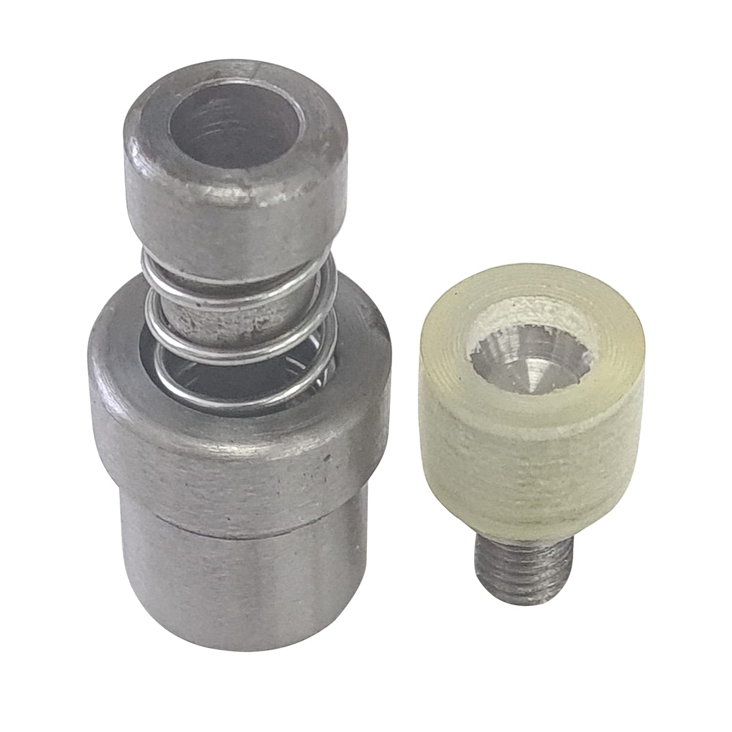Kit matrice 10 mm champignon pour pose précise sur cuir et tissus épais