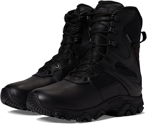 Miniatura 4 de Merrell Moab 3 Response Tactical Botas militares impermeables con cremallera de 8 pulgadas para hombre