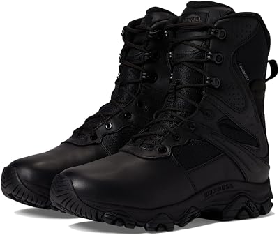 Merrell mens Moab 3 Response 8" Tact Zip Wp Tactical Boot