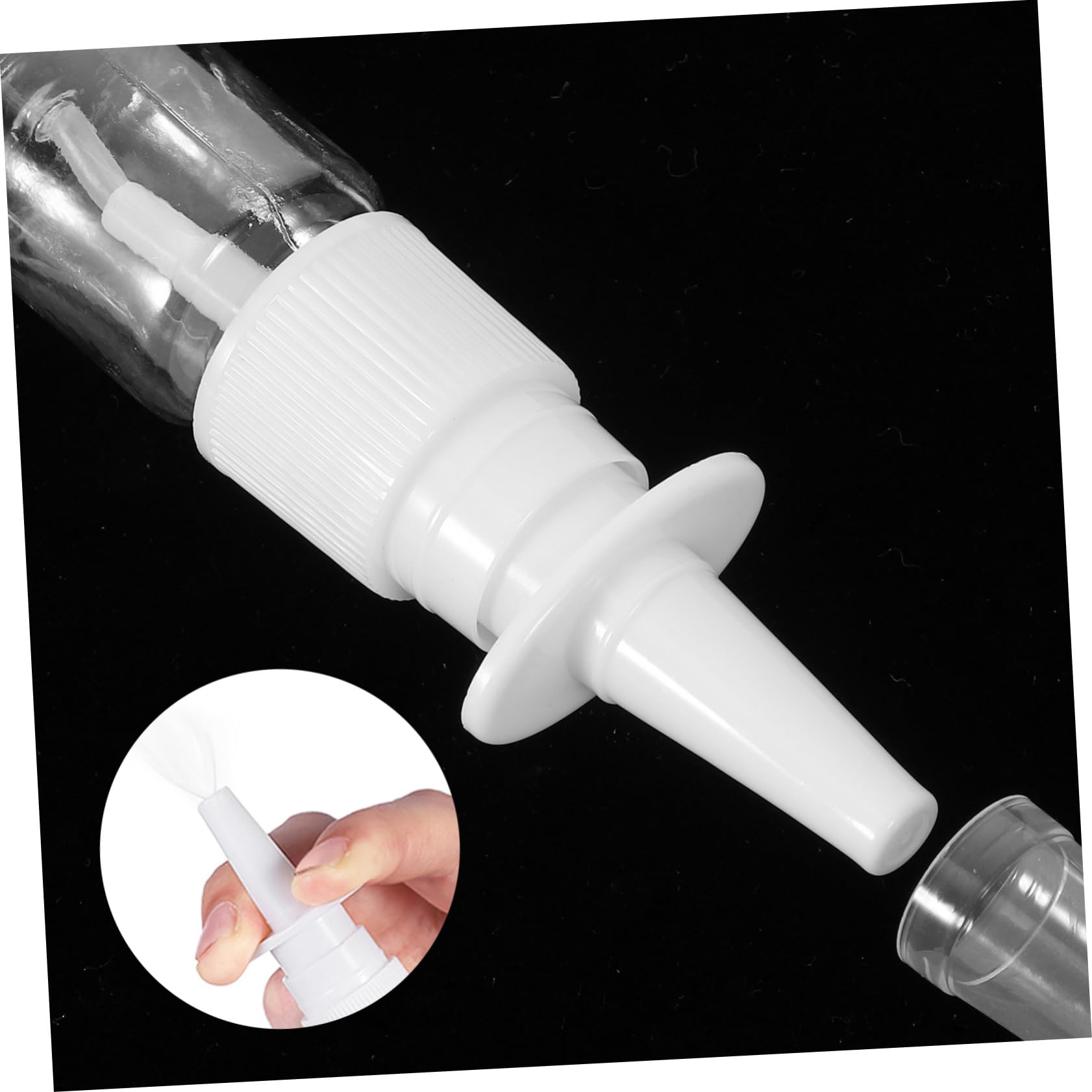 10 Sätze Nasensprayflasche Dicke Pet Sprühflasche Transparent Tragbar Für Reisen Und Outdoor Aktivitäten Aus Langlebigem Kunststoff Auslaufsicher Und Kompakt 20 Stück * 10