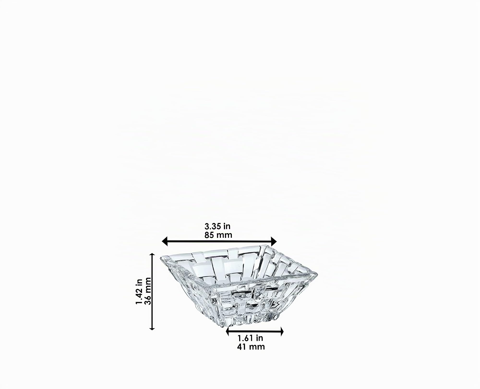 Spiegelau & Nachtmann Lot de 2 Assiettes de Service, Transparent, 4 Teile