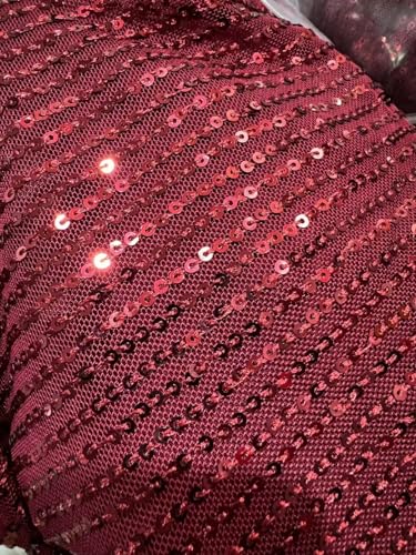 Robe à sequins scintillants manches longues élégance décontractée