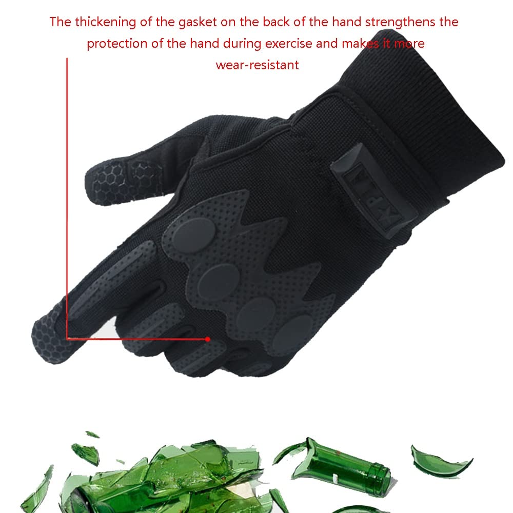 Axdwfd 1Pairs Gants De Travail De Sécurité, Gants De Mécanique, Gants D'impact, Gants Anti-Vibration, Gants De Gréé (Size : XL)