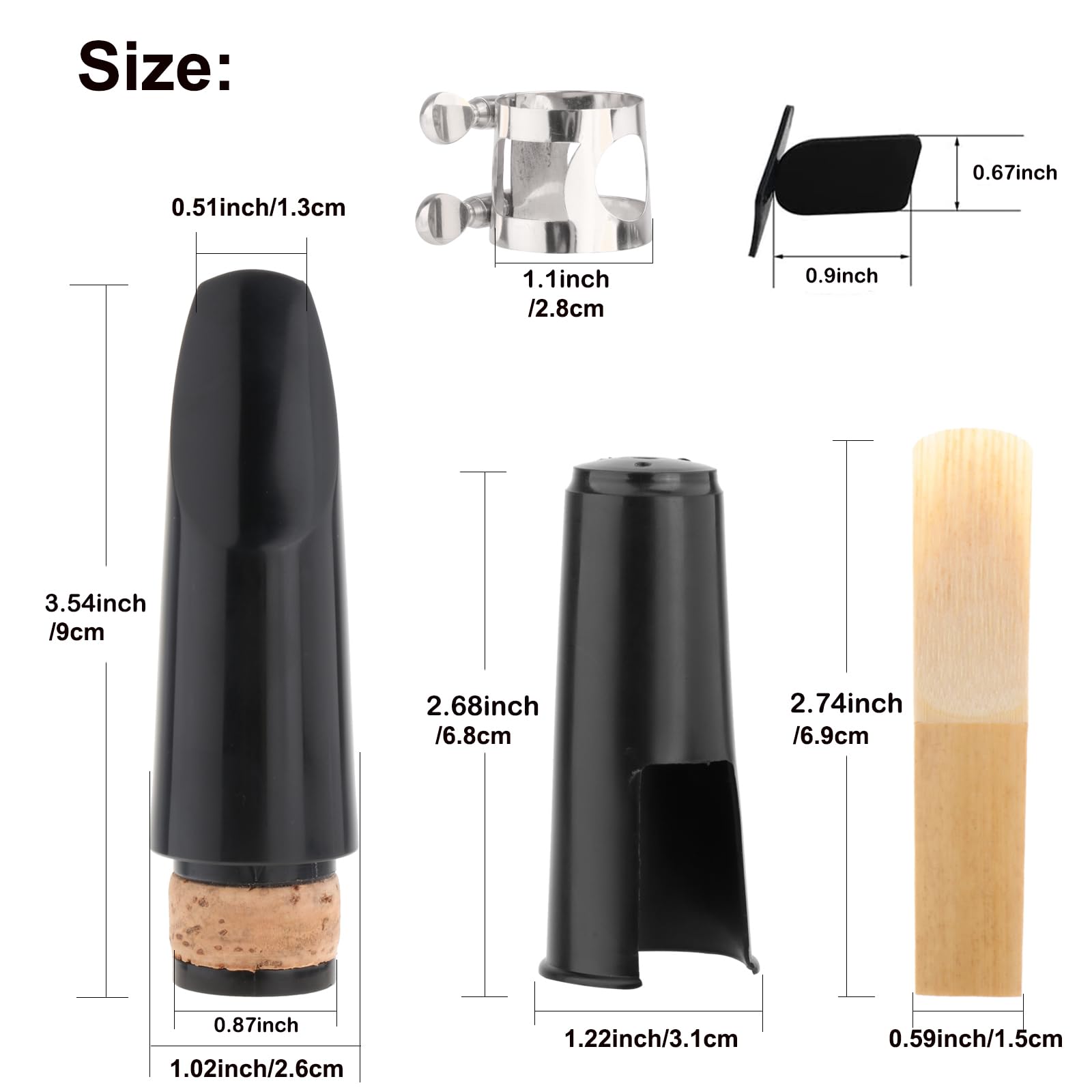Alto Saxophone Mouthpiece - Image 3