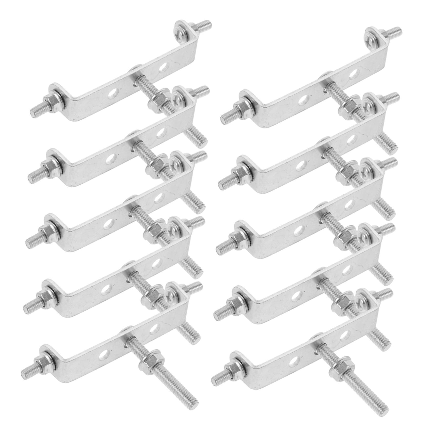 Luxshiny 1 Set Bicycle Cargo Rack Adapter Durable Shaped Connectors for Rear Mounting Versatile Bracket Kit for Road and Mountain Bikes Space Saving for Capacity