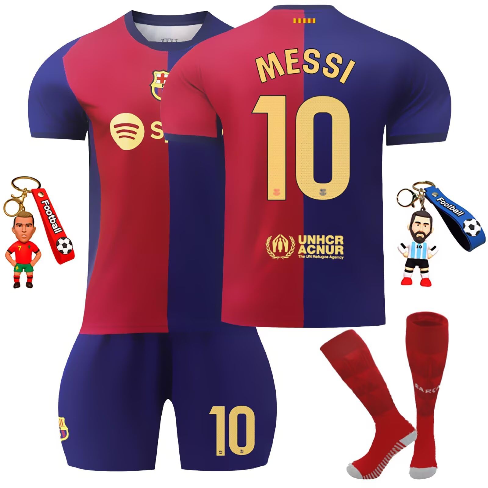 バルセロナ05/06 ロナウジーニョホームユニフォーム長袖 10点FC