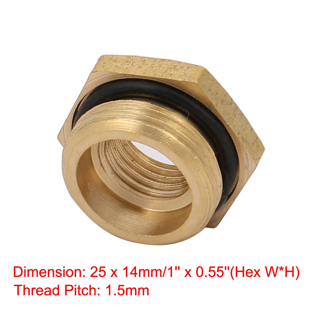 Amazon.com: uxcell M22 Male Thread to M14 Female Pressure Washer 