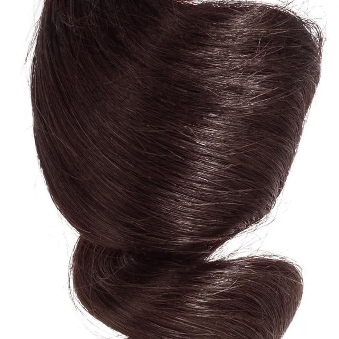 Human Hair Bundles Loose Deep Wave Capelli Veri Tessitura Unprocessed Remy Machine Weave Extensions Double Weft Color #4 Chocolate Brown 20 22 24 Inch