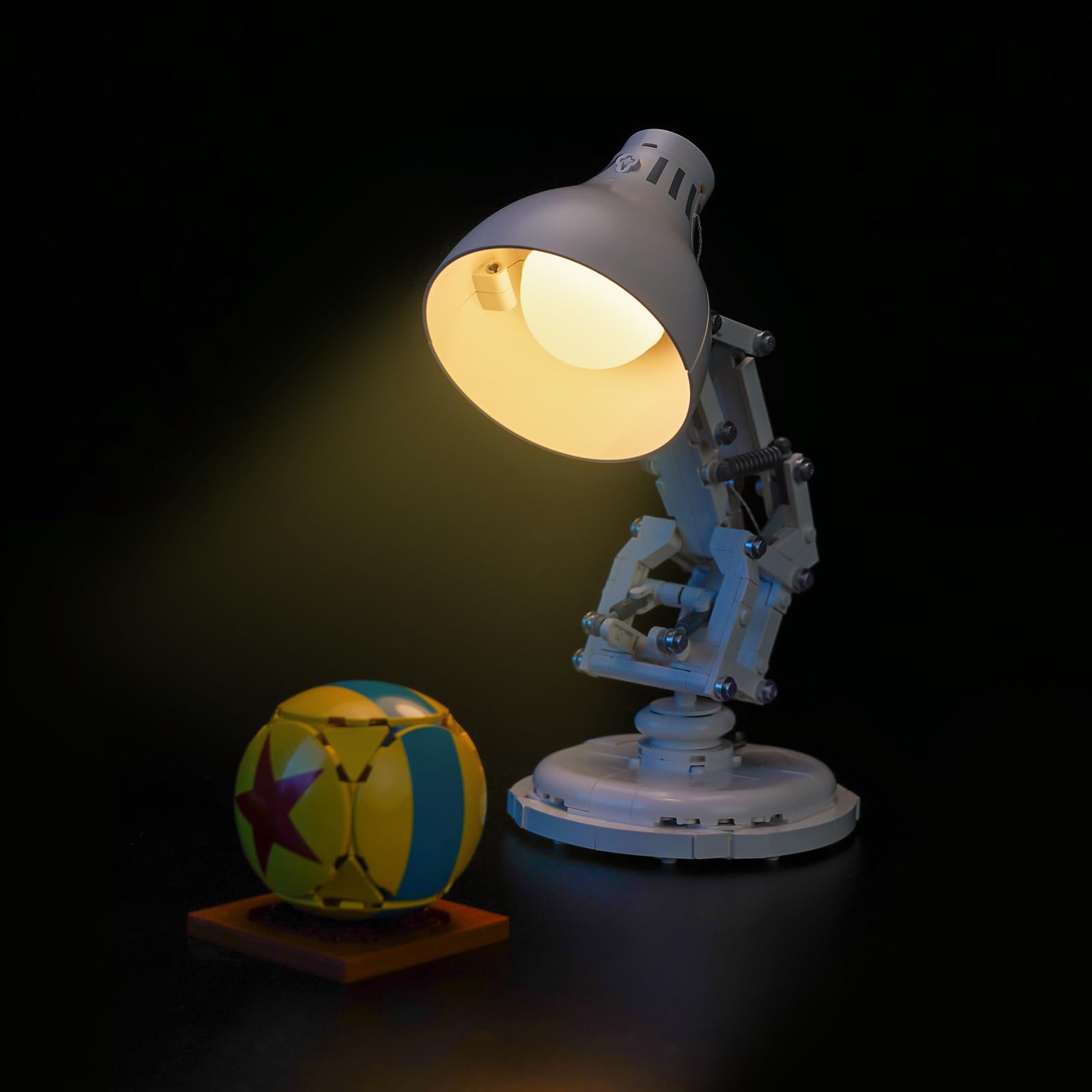 LocoLee Lichtset kompatibel mit Lego 21357 Pixar Luxo Jr - nur das Set, kein Modell, Sonderversion dekorative Beleuchtungsset Kompatibel mit Lego 21357 Pixar Lampe Ideas