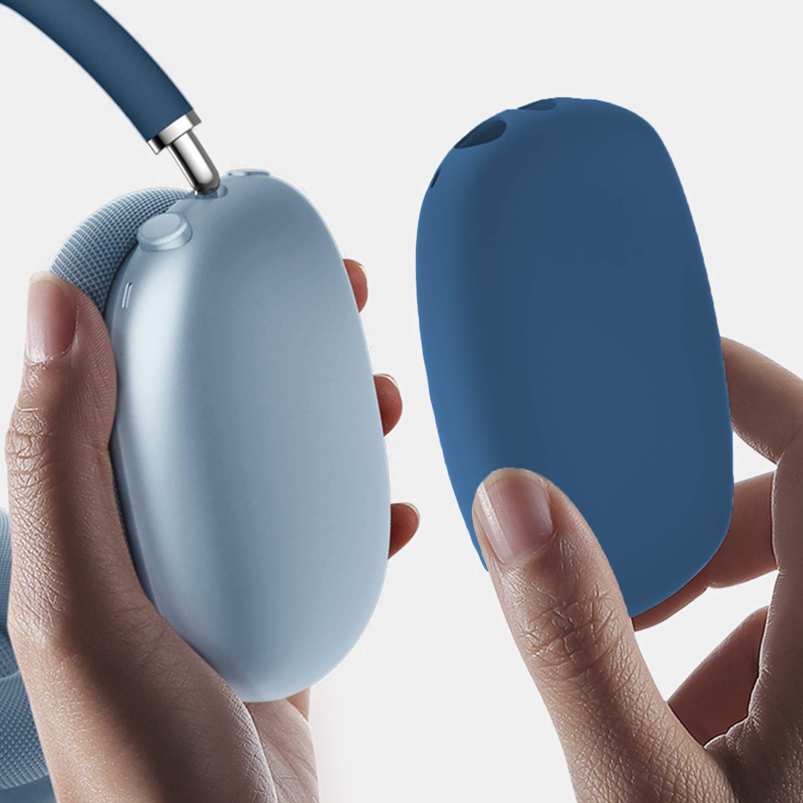 Amazon | KAKUP 対応AirPods Max 用 ケース 保護カバー 落下防止 全面