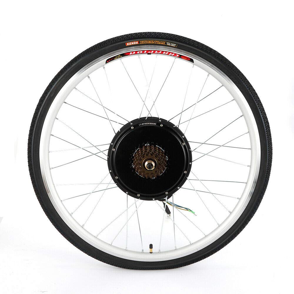 MINUS ONE Elektrisches 28” Fahrrad-Umbausatz E-Bike Conversion Kit Elektrofahrrad Kit Hinterrad Elektrofahrrad Motor Umbausatz (36V 250W mit LCD) Sport & Freizeit
