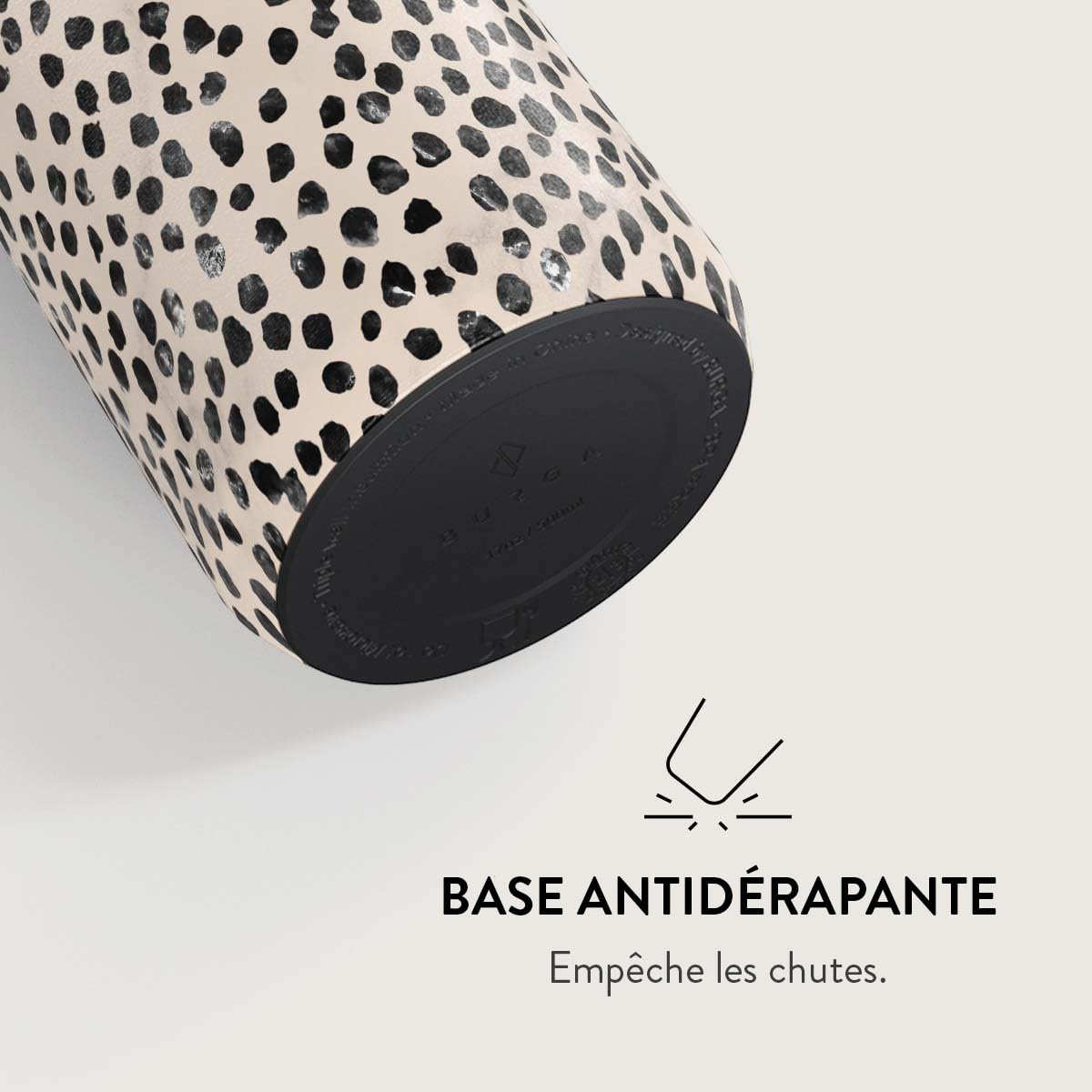 Burga Bouteille d’Eau 800 ml – Bouteille Isotherme en Acier Inoxydable, garde les boissons chaudes et froides 24 h, étanche, sans BPA, compatible porte-gobelets, bouteille réutilisable