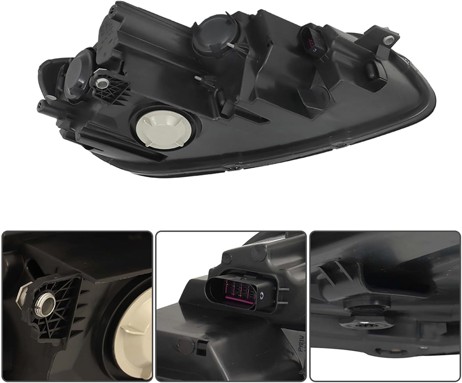 1 Pc Halogen Headlight Assembly Replacement for Pa-ssat 2012 2013 2014 2015 Left Side Headlamp 561941005D
