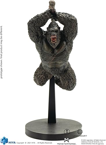 Miniatura 10 de Godzilla vs. Kong Serie Kong Stylist Vista previa Figura exclusiva de PVC