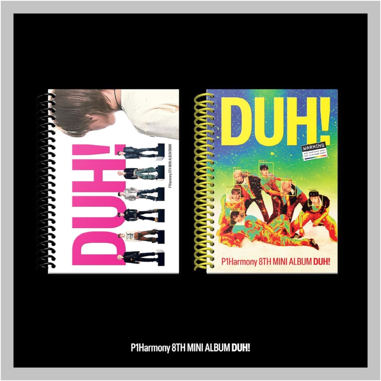 Amazon.com: P1Harmony DUH! 8th Mini Album (NEMO ALBUM Ver.) : Home