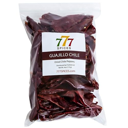 Miniatura 3 de Paquete de 3 chile ancho, chile guajillo descolado y chile de arbol. Pimientos secos de chile secos. 12 onzas en total de auténticos sabores