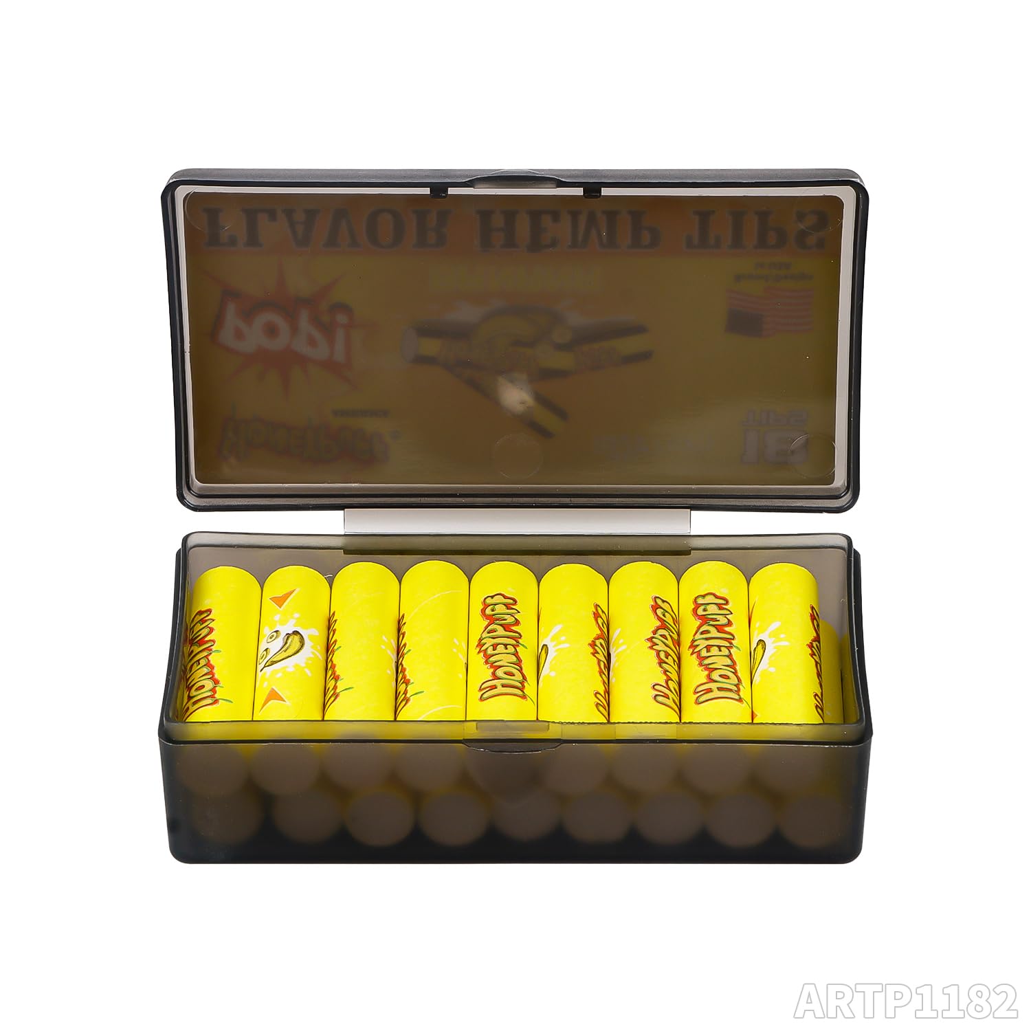 flavored cigarette filter tips DaySavers 9mm Sugar Flavor Wood [Pack of 3 - Tips Only] HORNET 8 Flavor Pre-Rolled Tips,