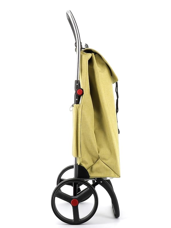ROLSER Foldable Grocery Shopping Cart with Wheels | Collapsible Personal Folding Cart for Groceries | Durable & Portable | Lime by ROLSER - Image 7