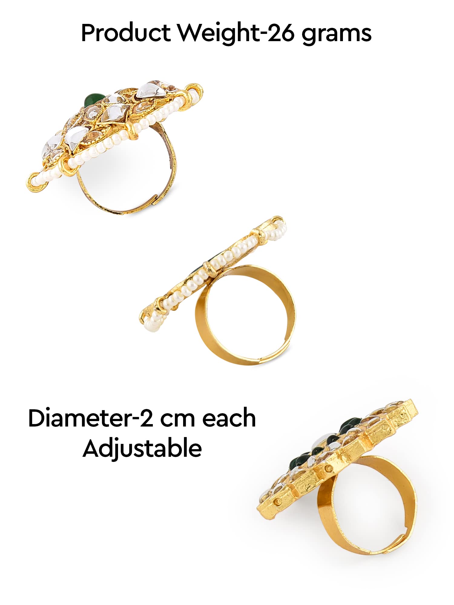 3-Piece Wedding Collection Rings For Women