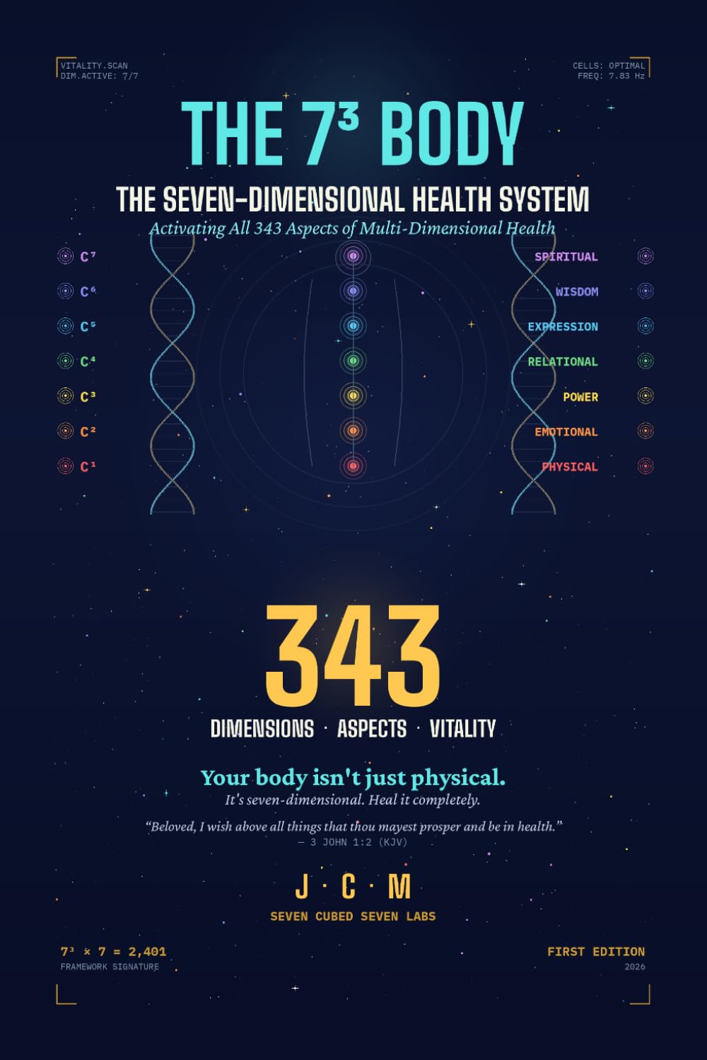THE 7³ BODY: The Seven-Dimensional Health System — Activating All 343 Aspects of Multi-Dimensional Health