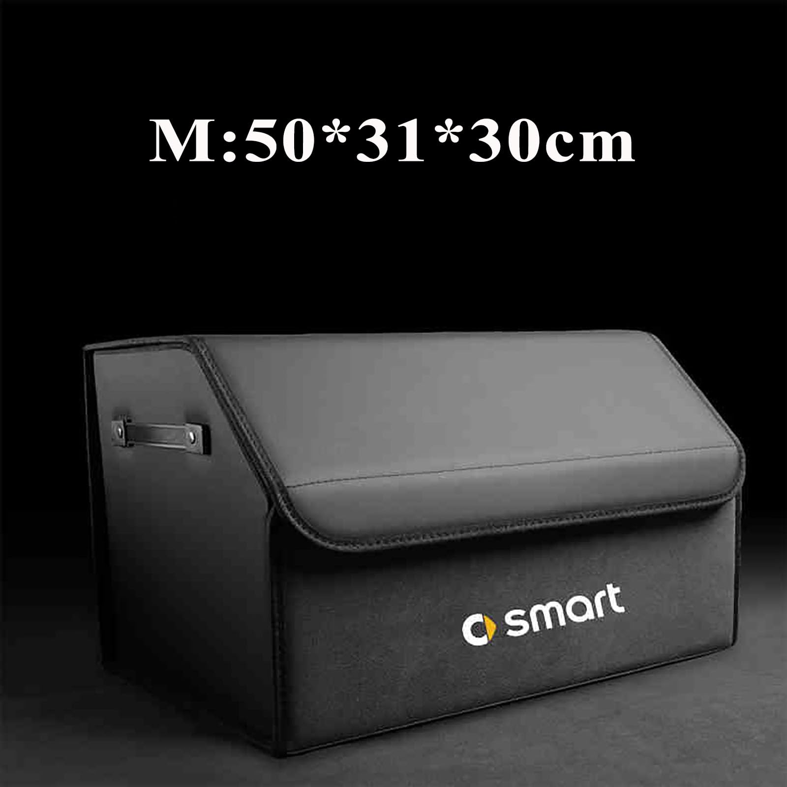 Auto Organizer Bagagliaio per Smart #3/#1/#5/fortwo, Borse per Baule Scatola di Immagazzinaggio, Borse Scatola Portaoggetti Pieghevole Organizzatore,M