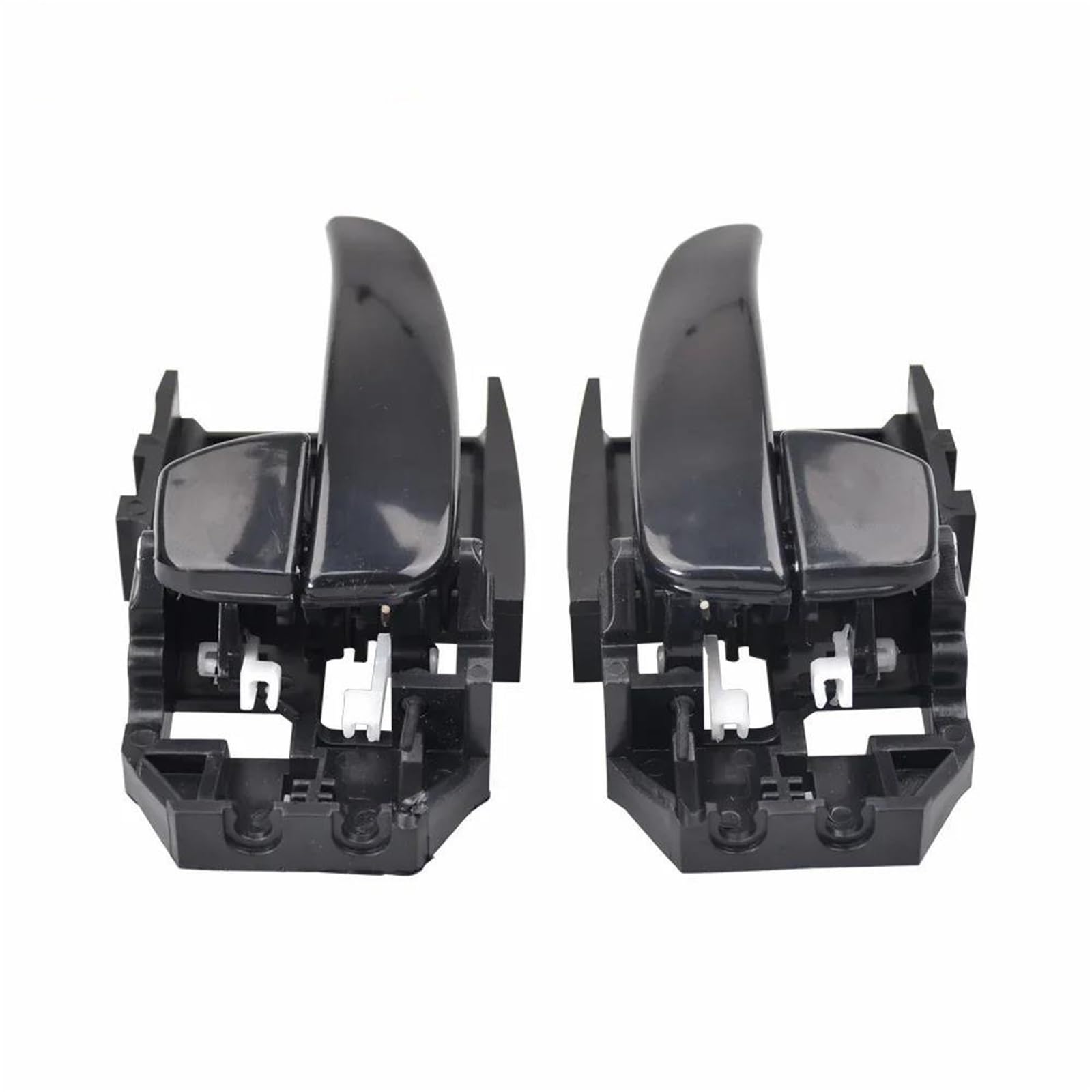 NMJLQW Left Right Inside Door Handle Assembly Interior for Hyundai for Elantra 2001-2006(Black 2pcs)