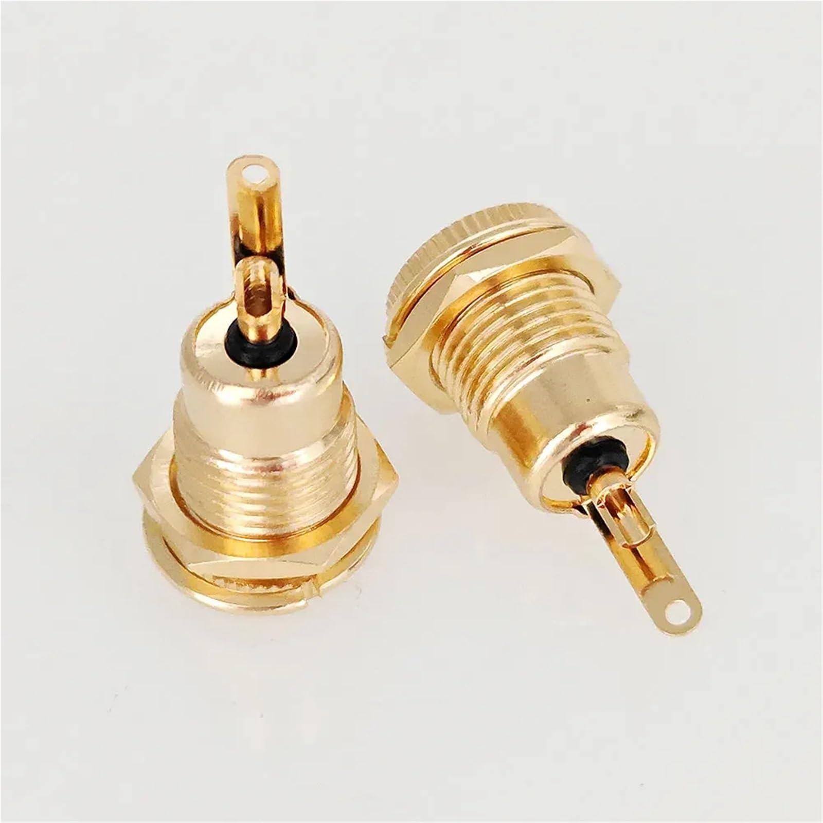 Jack di alimentazione CC, 50 pezzi, 30 V 20 A, connettori CC ad alta corrente, 5,5 x 2,1 mm, 5,5 x 2,5 mm, presa jack femmina da 2,5 mm, adattatore per auto, computer portatili, lettori MP3 (5,5 x 2,1