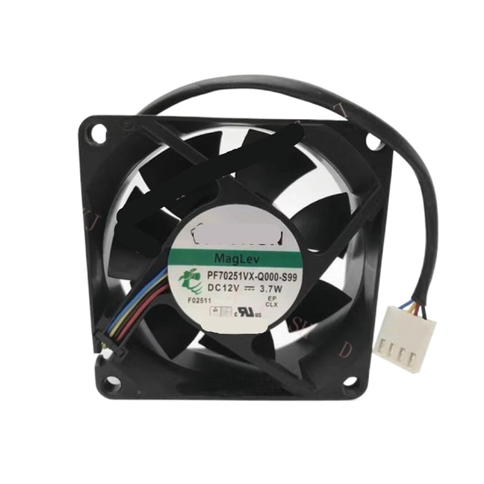 LWJYIPETZQ PF70251VX-Q000-S99 7025 12V 3.7W 4-wire 70 * 25MMW Cooling fan